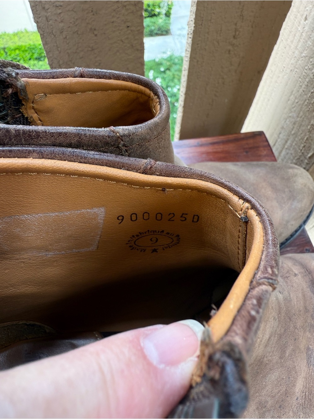 John Fluevog Brown Leather Side-Zip Ankle Booties - Picture 12 of 13